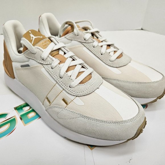 Jordan Granville Pro Shoes Mens Sail University Red Club Gold 23 DV1235 100 - Picture 2 of 6